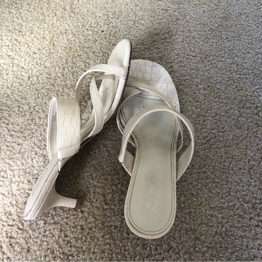 Low heels worn once